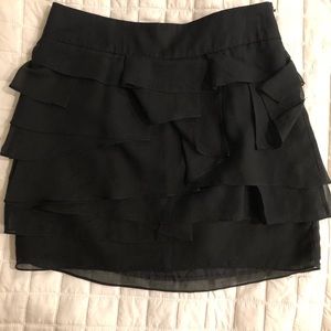 Club Monaco mini layered skirt